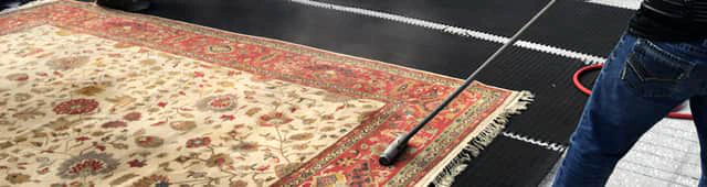 Rug Dusting Process